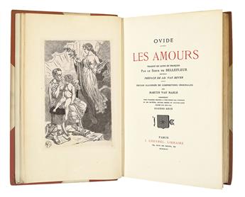 (CURIOSA.) Ovid. Les Amours traduit du Latin en François par le Sieur de Bellefleur.